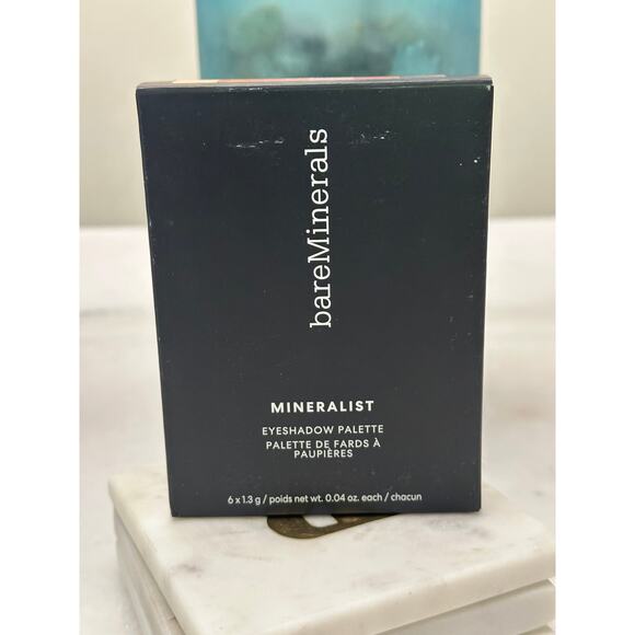 BareMinerals NIB Mineralist Eyeshadow Palette Warmth Vegan Natural Full Size - Picture 2 of 6
